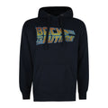 Navy - Front - Back To The Future Mens Logo Hoodie