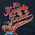 Navy - Side - SpongeBob SquarePants Unisex Adult The Krusty Krab T-Shirt