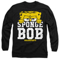 Black - Front - SpongeBob SquarePants Unisex Adult Large Icon T-Shirt