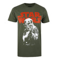 Military Green - Front - Star Wars Mens Chewbacca Crossbow T-Shirt