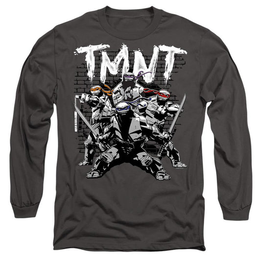 Charcoal - Front - Teenage Mutant Ninja Turtles Unisex Adult TMNT Team T-Shirt
