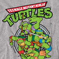 Sport Heather - Side - Teenage Mutant Ninja Turtles Unisex Adult Group T-Shirt