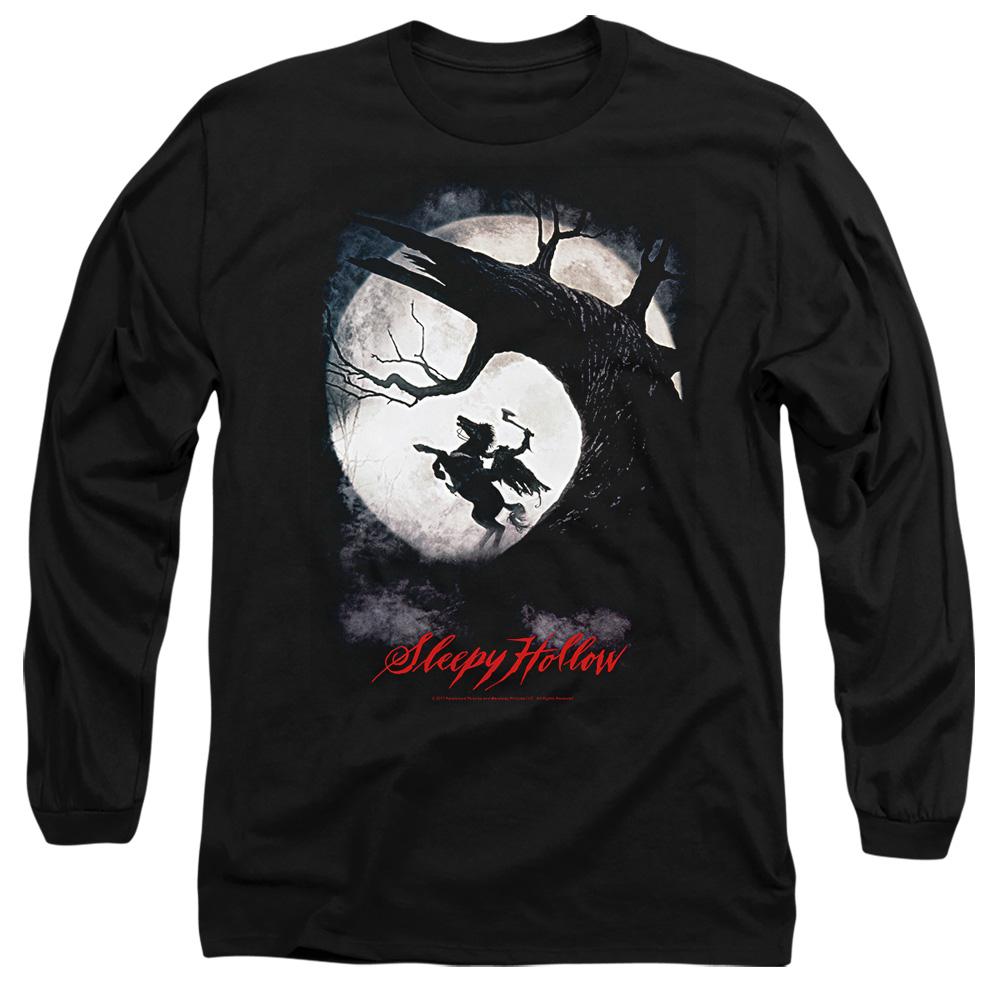 Black - Side - Sleepy Hollow Unisex Adult Poster T-Shirt