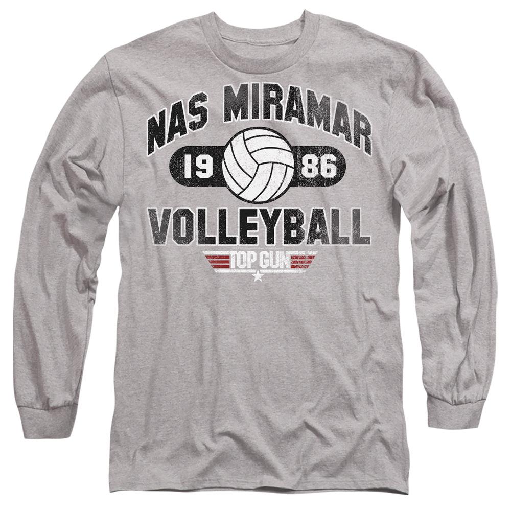 Sport Heather - Side - Top Gun Unisex Adult Nas Miramar Volleyball T-Shirt