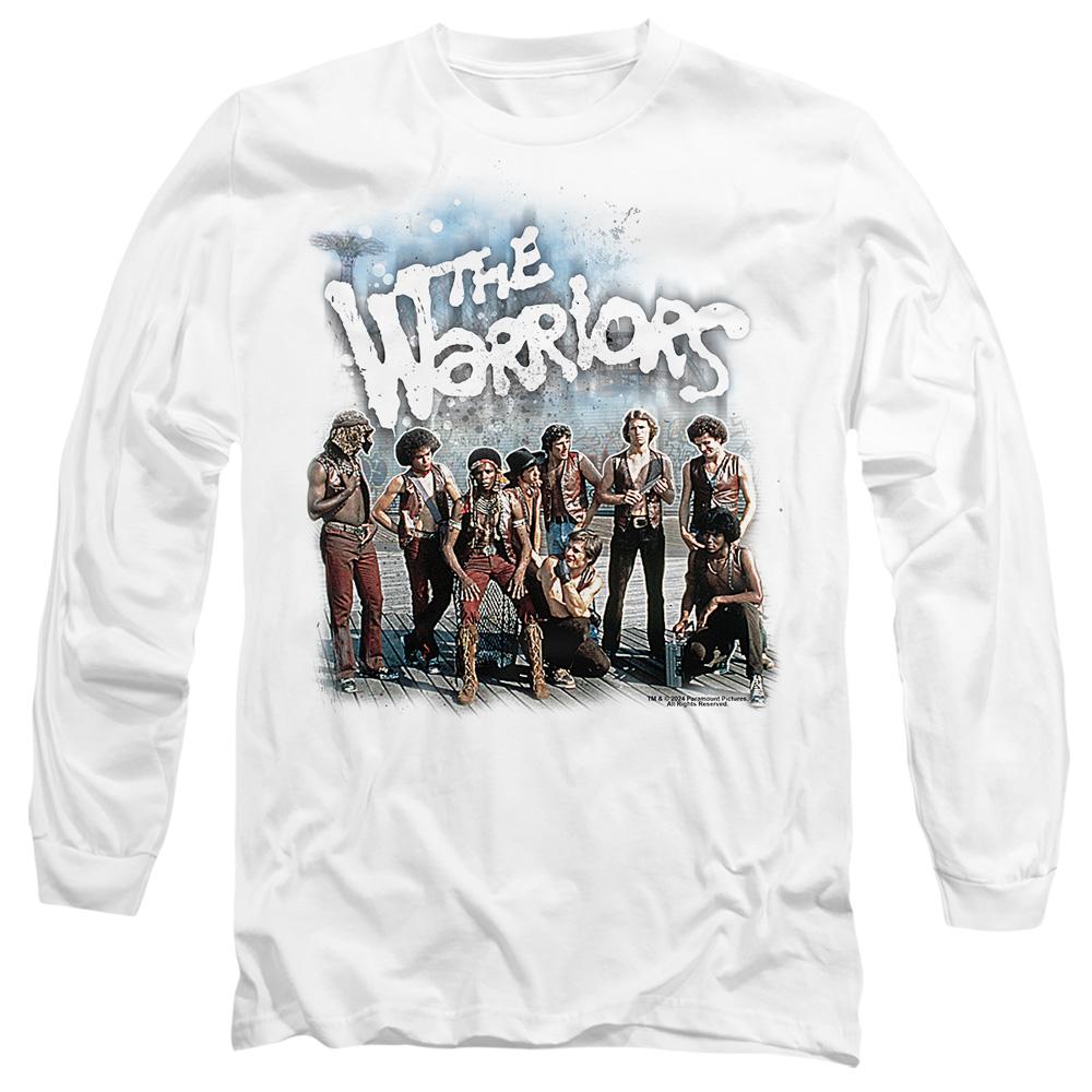 White - Side - The Warriors Unisex Adult Amusement T-Shirt