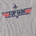 Sport Heather - Side - Top Gun Unisex Adult Logo T-Shirt