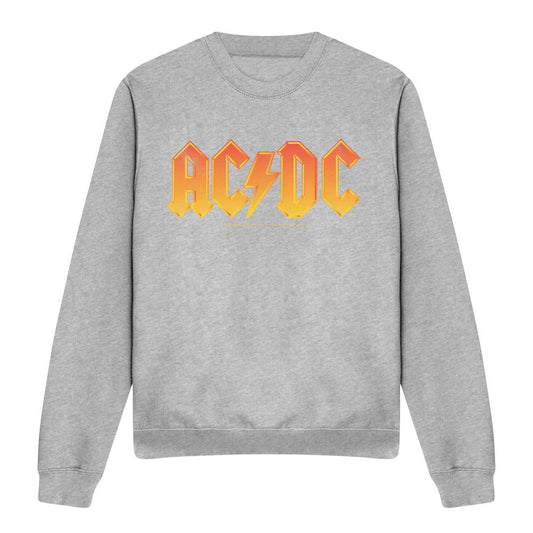 Sport Heather - Front - AC-DC Unisex Adult Classic Vintage Sweatshirt