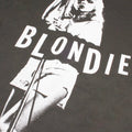 Light Graphite-White - Side - Blondie Womens-Ladies Singing T-Shirt