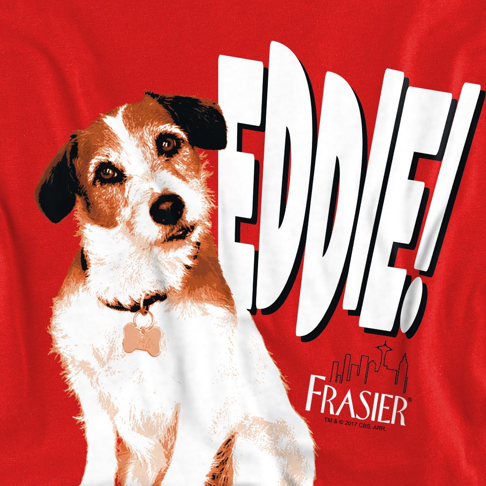 Red - Pack Shot - Frasier Unisex Adult Eddie Sweatshirt