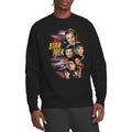 Black - Side - Star Trek Unisex Adult The Classic Crew Sweatshirt