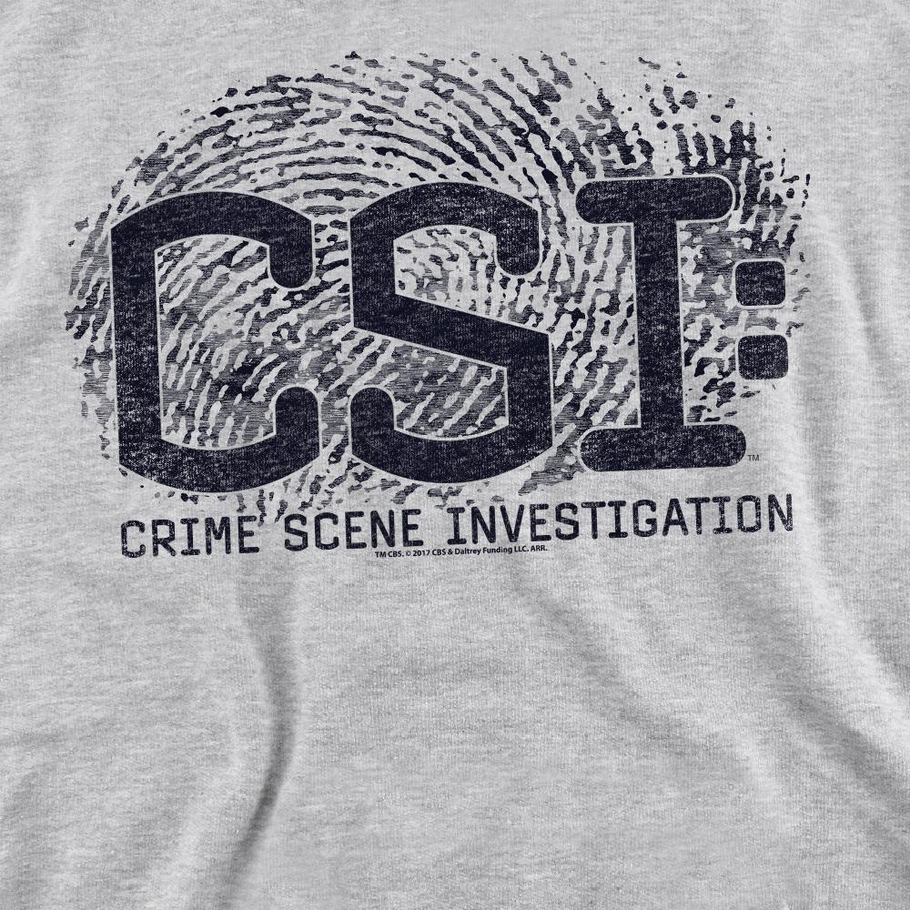 Sport Heather - Pack Shot - CSI Unisex Adult Distressed Logo Sweatshirt
