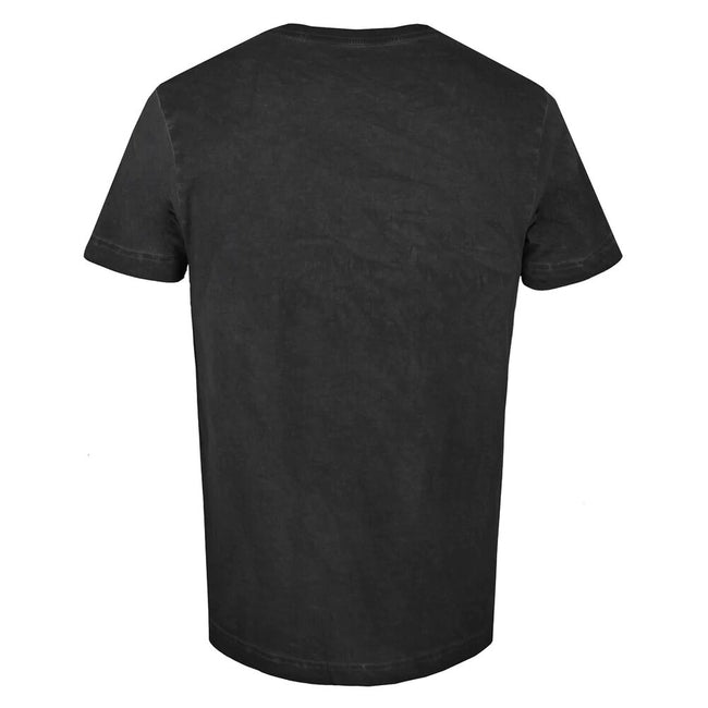 Vintage Black - Back - Top Gun Mens Monochrome Cotton T-Shirt
