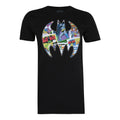 Black - Front - Batman Mens Comic Logo T-Shirt