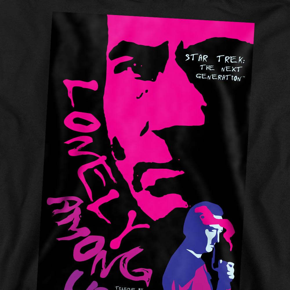 Black - Pack Shot - Star Trek Unisex Adult The Next Generation Season 1 Episode 7 Sweatshirt