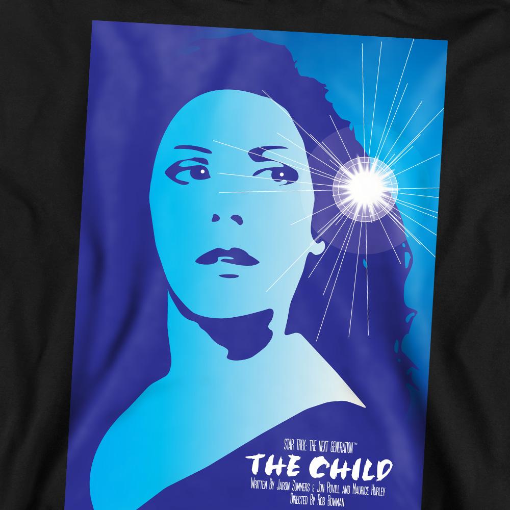 Black - Pack Shot - Star Trek Unisex Adult The Next Generation Season 2 Episode 1 Sweatshirt