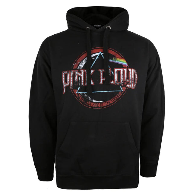 Black - Front - Pink Floyd Mens Emblem Hoodie