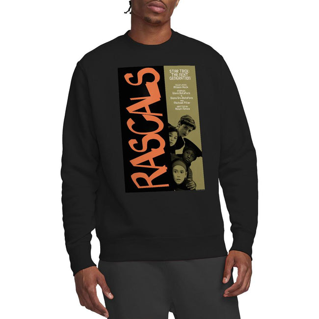 Black - Lifestyle - Star Trek Unisex Adult The Next Generation Season 6 Episode 7 Sweatshirt