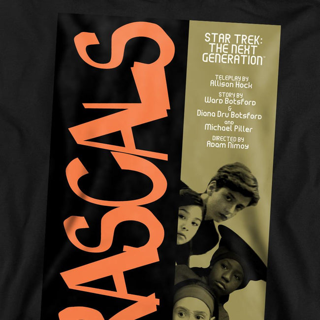 Black - Pack Shot - Star Trek Unisex Adult The Next Generation Season 6 Episode 7 Sweatshirt