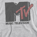 Sport Heather - Pack Shot - MTV Unisex Adult Logo Sweatshirt