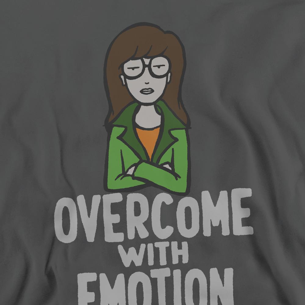 Charcoal - Pack Shot - Daria Unisex Adult Daria Quote Sweatshirt