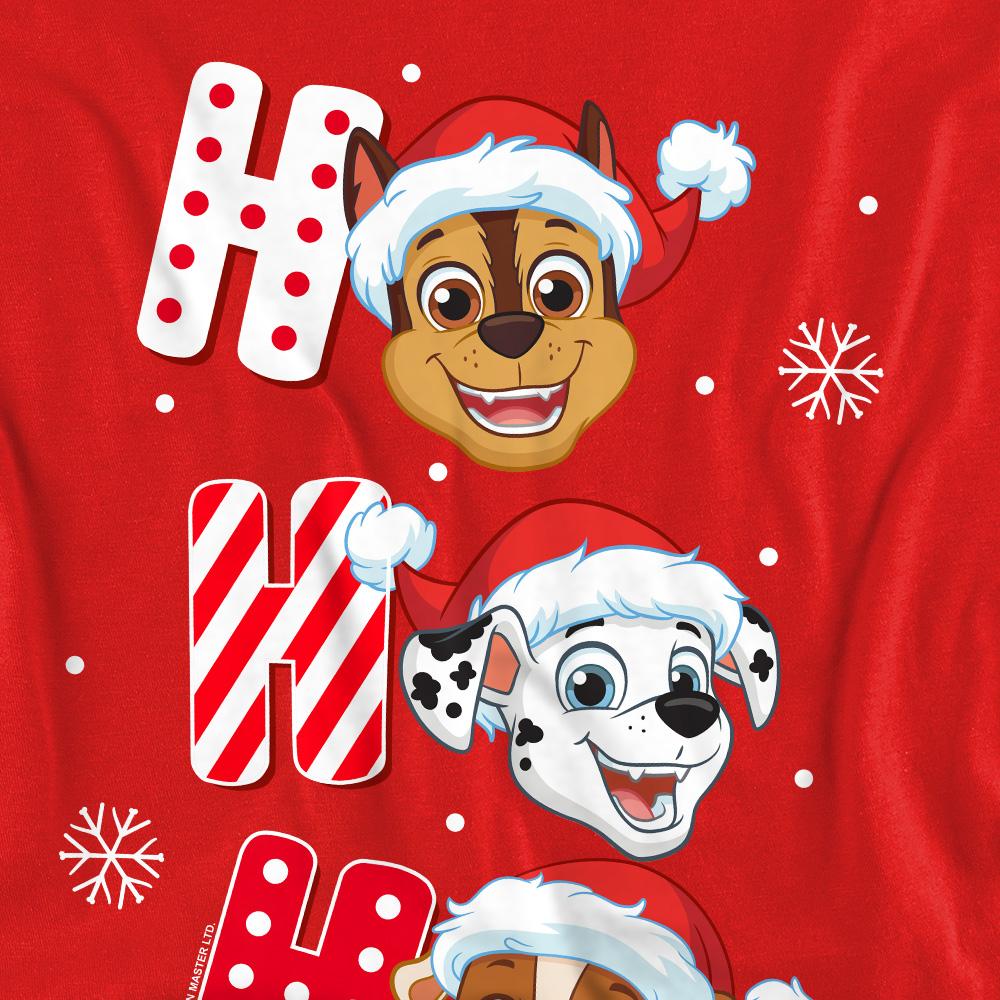 Red - Pack Shot - Paw Patrol Unisex Adult Santa Hat Christmas Sweatshirt