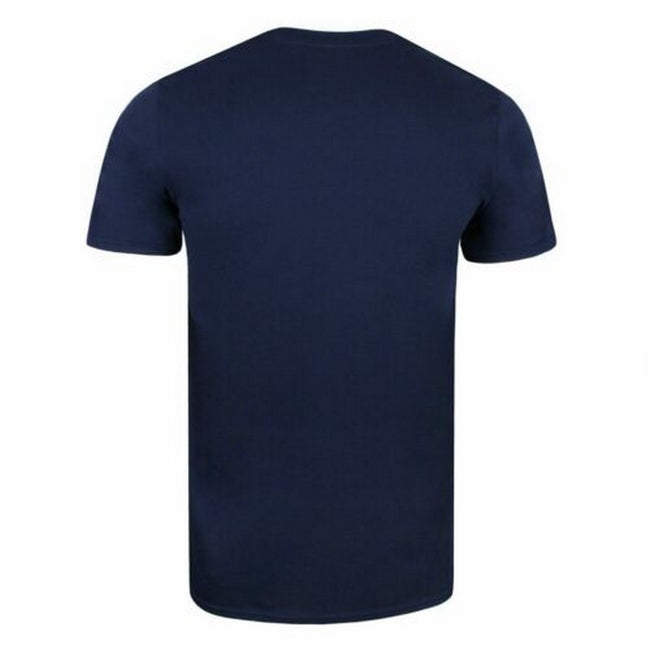 Navy - Back - Wheres Wally? Mens Wanted T-Shirt