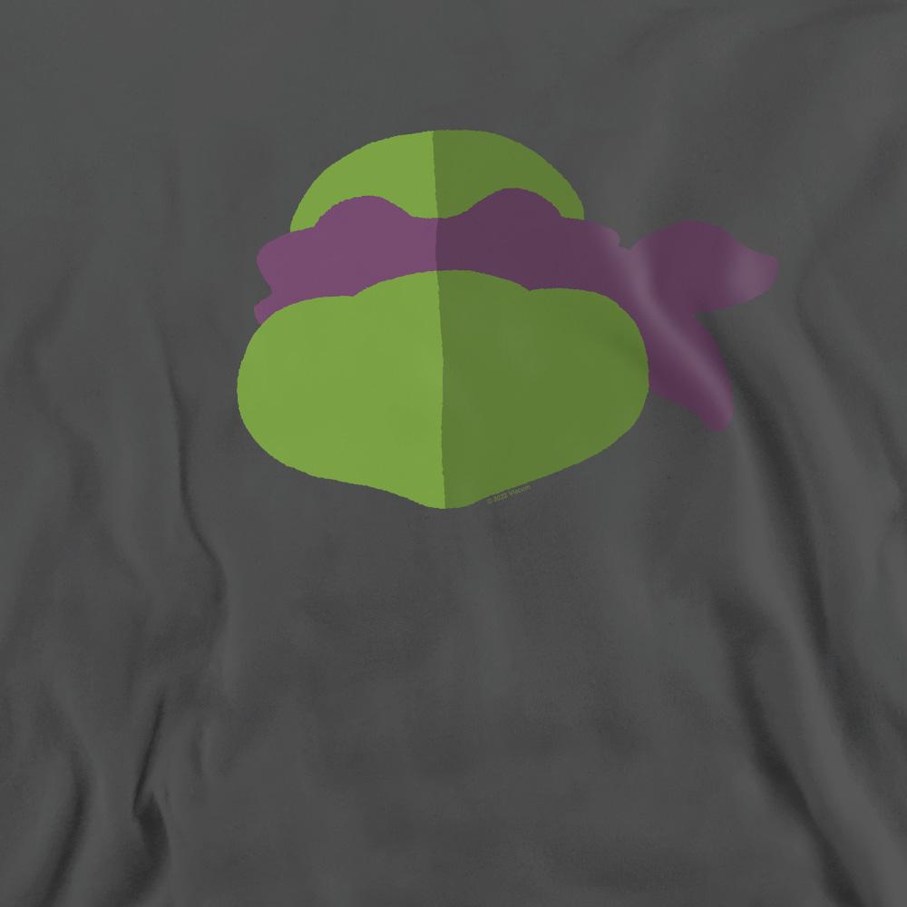 Charcoal - Pack Shot - Teenage Mutant Ninja Turtles Unisex Adult Donatello Face Sweatshirt