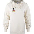 Stone - Front - Disney Womens-Ladies Mickey Mouse Embroidered Hoodie