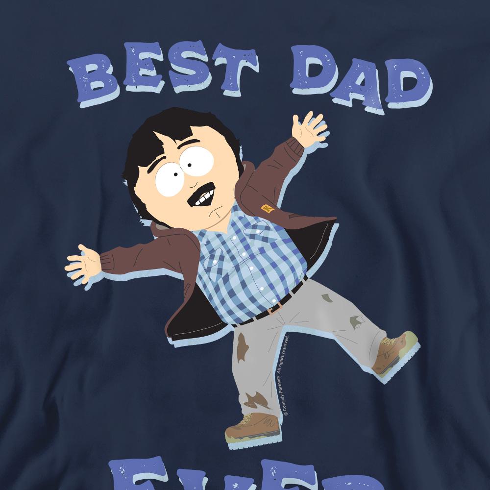 Navy - Pack Shot - South Park Unisex Adult Best Dad Ever Randy Marsh Fathers Day Sweatshirt