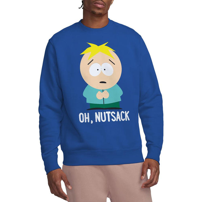 Royal Blue - Lifestyle - South Park Unisex Adult Oh Nutsack Sweatshirt
