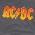 Charcoal - Pack Shot - AC-DC Mens Logo T-Shirt
