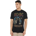 Black - Side - AC-DC Mens Highway World Tour 79 T-Shirt
