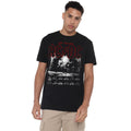 Black - Side - AC-DC Mens Logo Stack T-Shirt