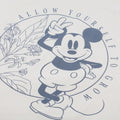 Natural - Side - Disney Allow Yourself To Grow Mickey Mouse Tote Bag
