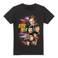 Black - Front - Star Trek Mens The Classic Crew T-Shirt