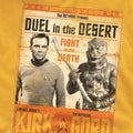 Gold - Side - Star Trek Mens Duel in the Desert T-Shirt