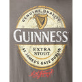 Charcoal - Back - Guinness Mens Label T-Shirt