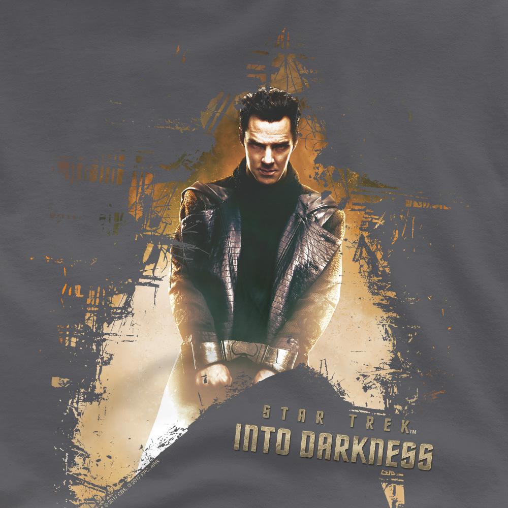 Charcoal - Pack Shot - Star Trek: Into Darkness Mens Dark Villain T-Shirt