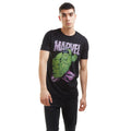 Black-Purple-Green - Side - Hulk Mens Uppercut T-Shirt