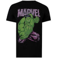Black-Purple-Green - Front - Hulk Mens Uppercut T-Shirt