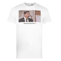 White - Front - The Office Mens Noooo!! Michael Scott T-Shirt