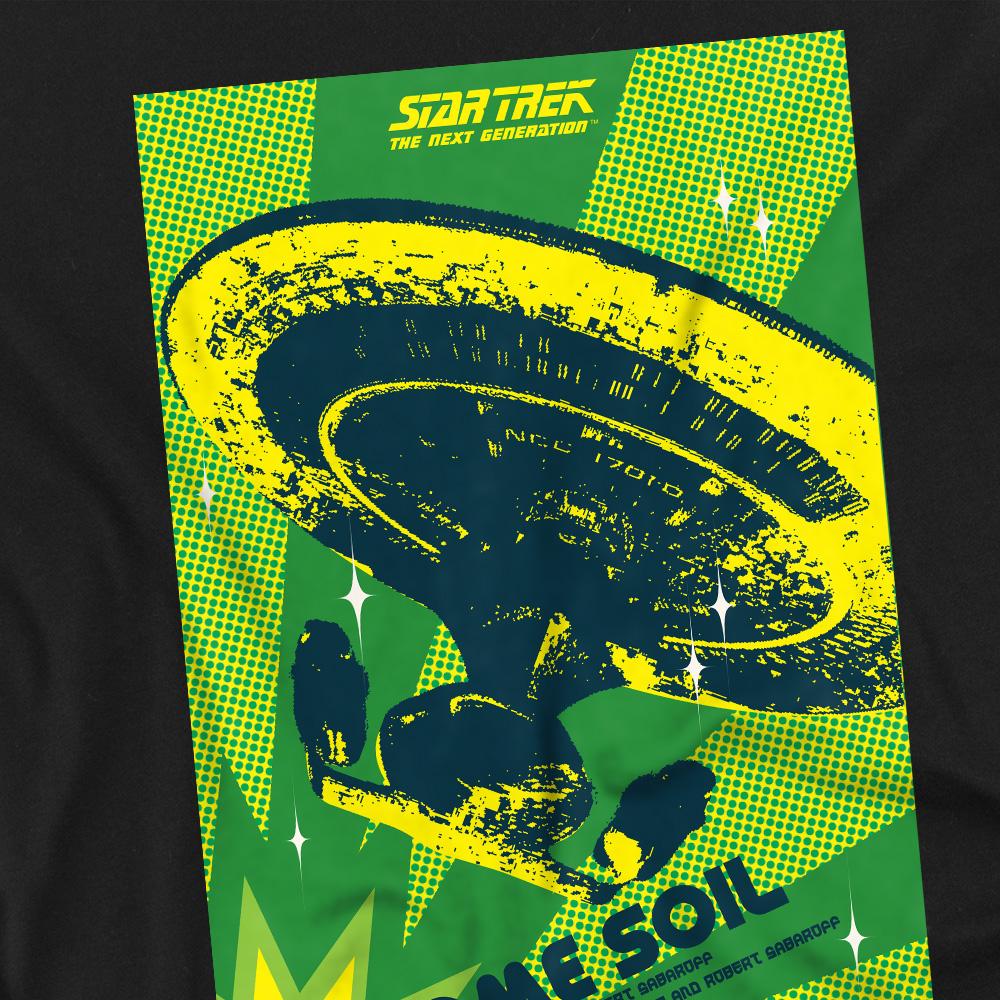 Black - Pack Shot - Star Trek Mens The Next Generation Season 1 Episode 18 T-Shirt