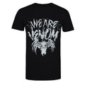 Black-White - Front - Venom Mens We Are Venom T-Shirt