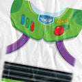 White - Side - Toy Story Unisex Adult Buzz Lightyear Costume T-Shirt