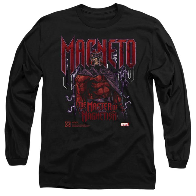 Black - Front - Marvel Unisex Adult X-Men Magneto T-Shirt