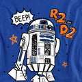 Royal Blue - Side - Star Wars Unisex Adult R2-D2 T-Shirt
