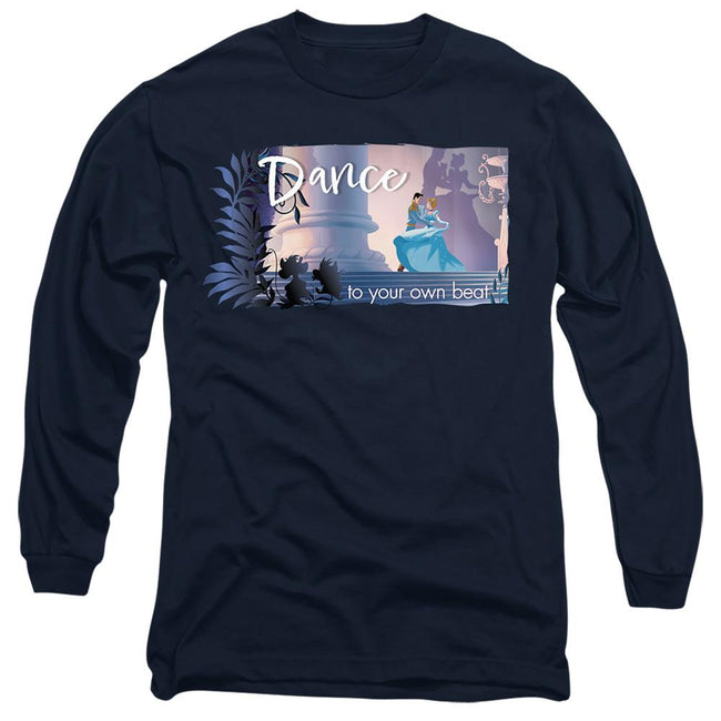 Navy - Front - Cinderella Unisex Adult Dance To Your Own Beat T-Shirt