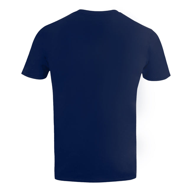 Navy-Light Blue - Back - Star Wars Mens May The Force Be With You T-Shirt