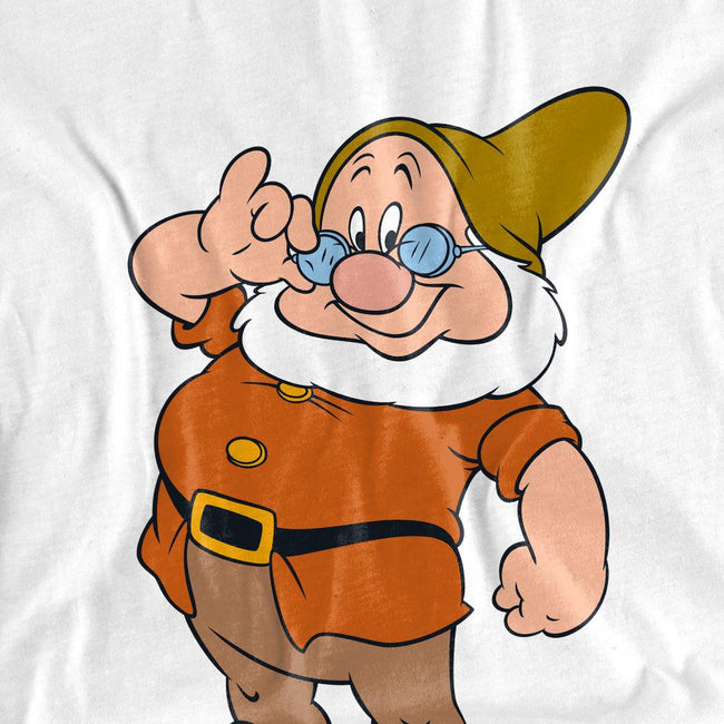 White - Side - Snow White Unisex Adult Doc T-Shirt