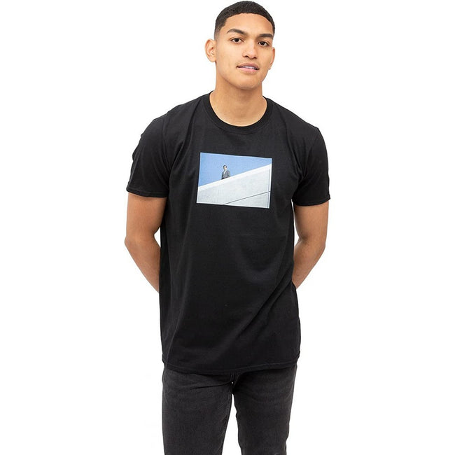 Black - Side - The Office Mens Michael Scott Rooftop T-Shirt